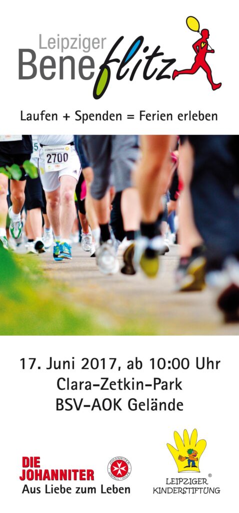 Flyer - 4. Leipziger Beneflitz 2017 Vorderseite