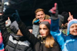 Glühwürmchenumzug 2018 in der Red-Bull-Arena Leipziger Kinderstiftung