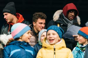 Glühwürmchenumzug 2018 in der Red-Bull-Arena Leipziger Kinderstiftung