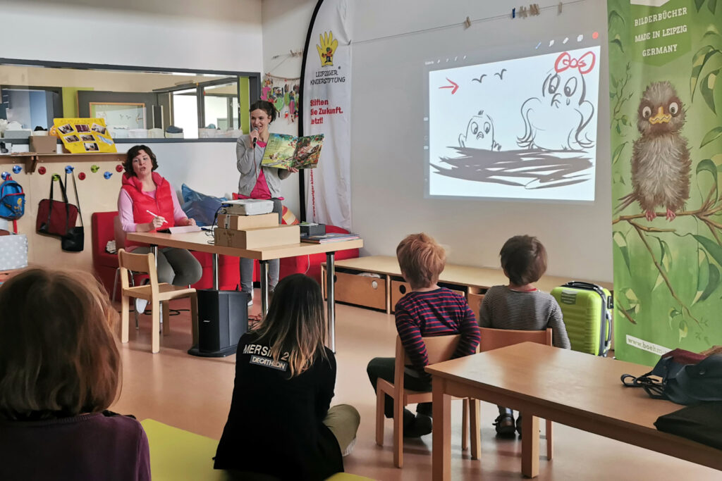 Erlebnislesen - Corona News - Leipziger Kinderstiftung